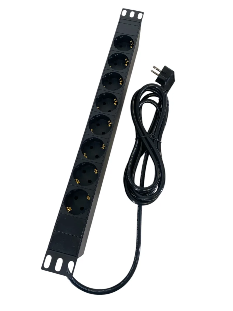 Regvolt 6893a Power Distribution Unit Type C, E, F (European Shuko 8 Outlet/16 AMP) **New**