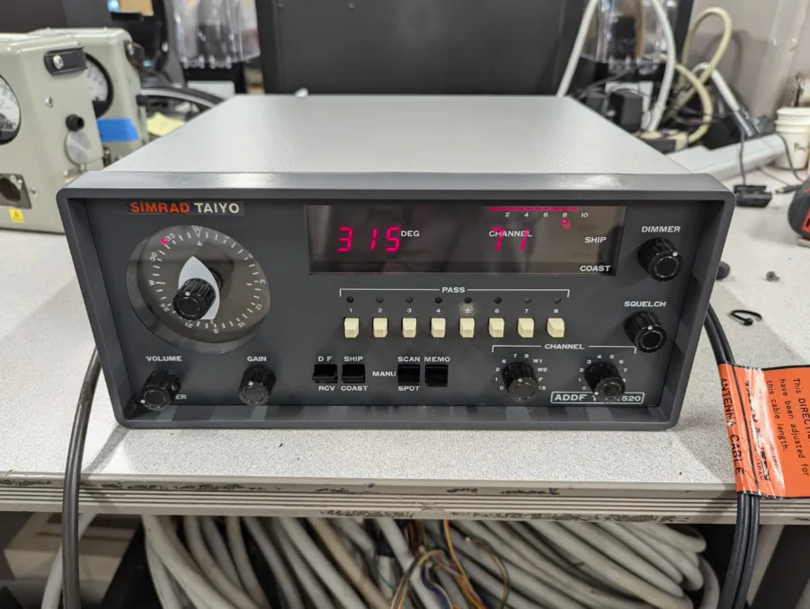 Simrad Taiyo ADDF TD-L1520 Adcock VHF Receiver And Direction Finder - Tested - Image 6