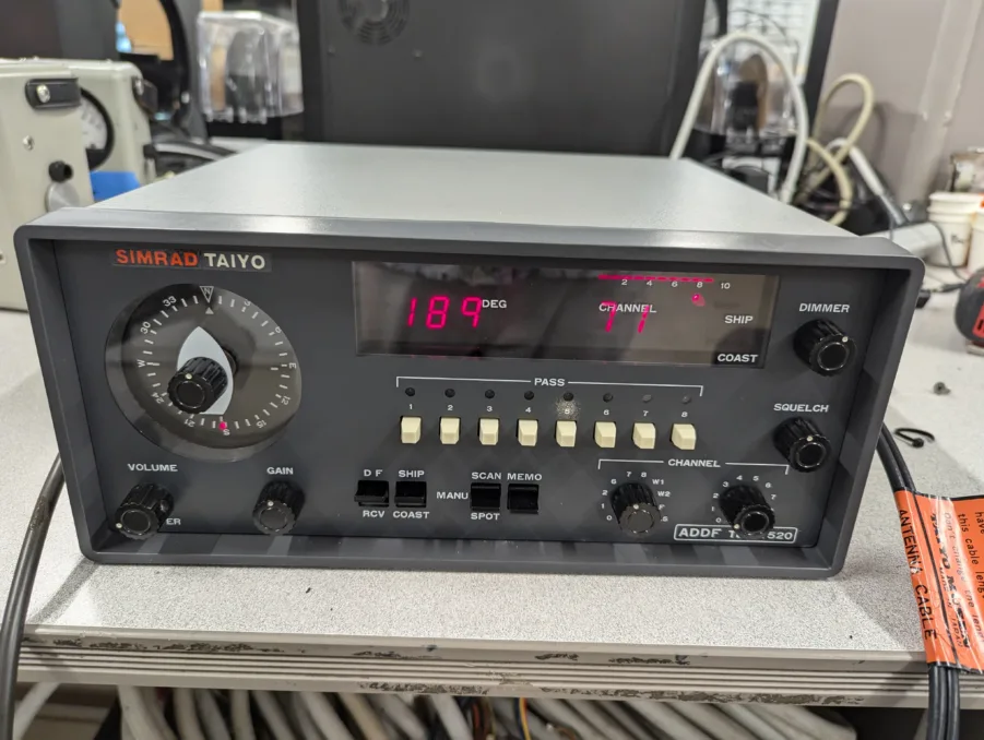 Simrad Taiyo ADDF TD-L1520 Adcock VHF Receiver And Direction Finder - Tested - Image 7
