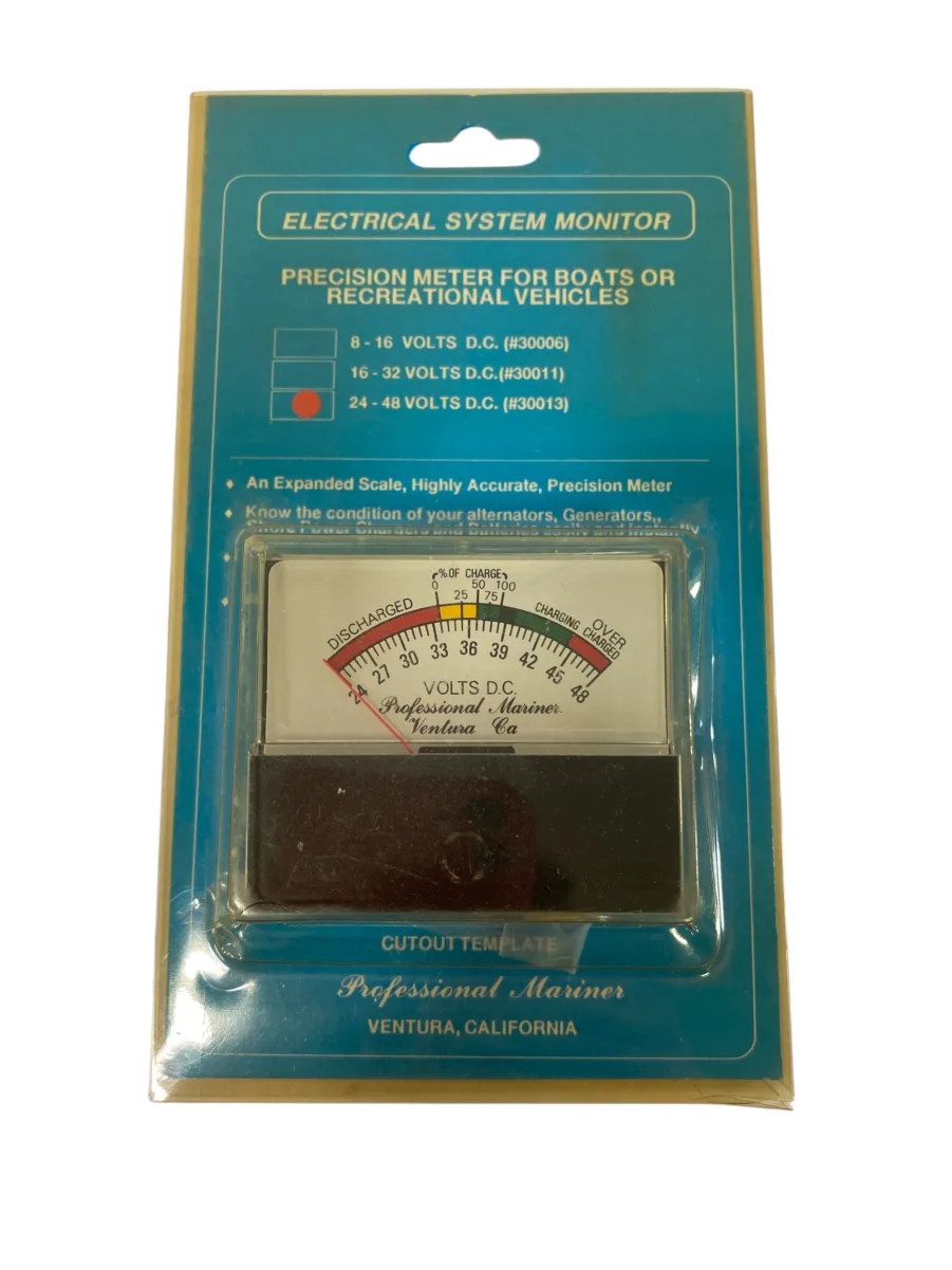 Professional Mariner 30013 Electrical System Monitor 24-48VDC **New**