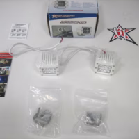 Rigid Industries Led Lighting 70211 Marine D2 Wide Beam Pair Surface Mount *NEW Open Box*