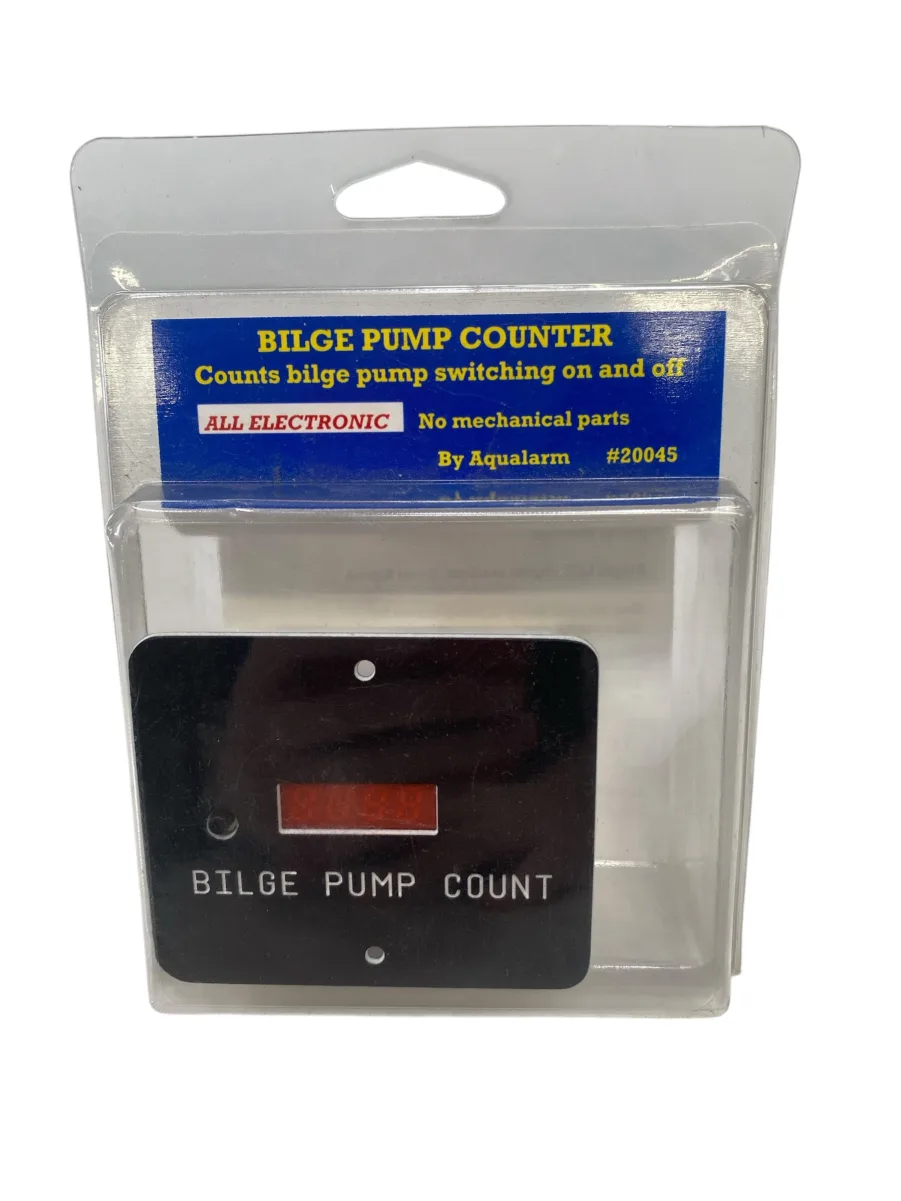 Aqualarm 20045 Bilge Pump Counter For 12V/ 24V/ 36V Systems **New**