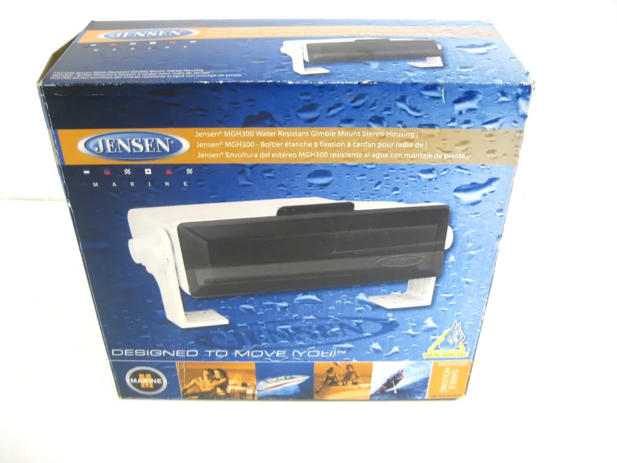 Jensen MGH300 Water Resistant Gimble Mount Stereo Housing New-Open-Box - 90 Day Warranty - Image 9