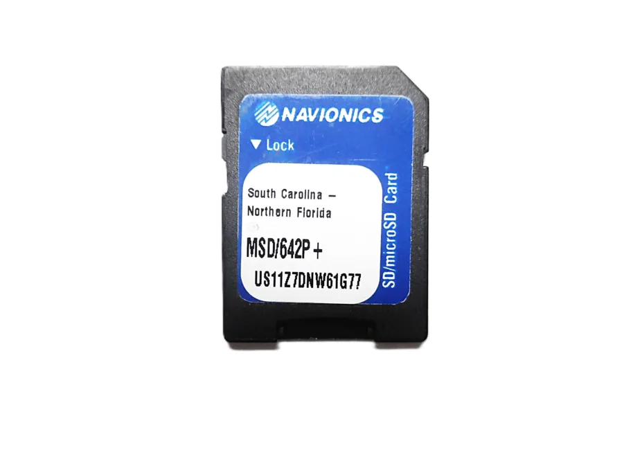 Navionics MicroSD Chart Card - S.C To N. Florida - MSD/642+ - Updated 2013 - Tested! - Image 2
