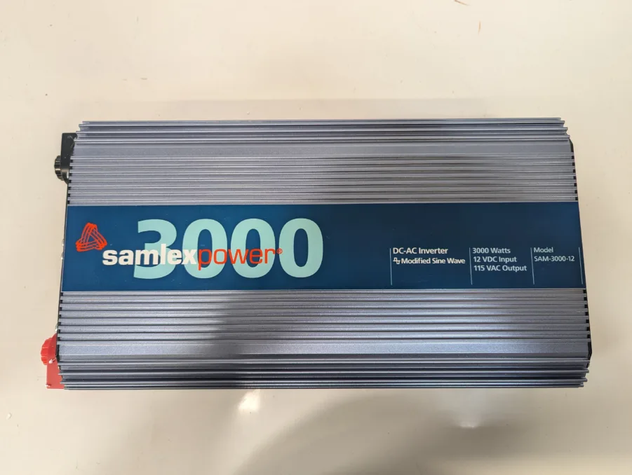 Samlex SAM-3000-12 Modified Sine Wave Inverter 12VDC Input 115VAC Output 3000W New Open Box - Image 2