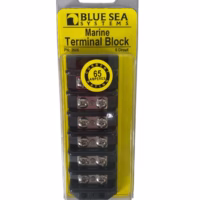Blue Sea Systems 2606 6-Circuit Marine Terminal Block 65A **New**