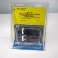 Blue Sea Systems 8061 120 Volt AC Power Distribution Panel 2 50A Breakers NEW
