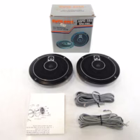 Auto Spec ASPQ-5S3 50W High Performance Auto Speaker System (x2) New Old Stock Free US Shipping