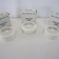New Line USA Inc. RSK-20 Horn Speakers 8 Ohm 20w Max *Lot Of 3 Speakers* New-Old-Stock