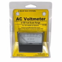 Blue Sea Systems 9353 0-150V Analog AC Voltmeter For 120V/60Hz AC Systems **New**