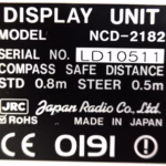 JRC JMA-3300 Radar NCD-2182 Display 10.4-inch (Tested Good) Show Room Model - Image 10