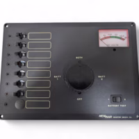 Newmar DC-I 020-0005-6 DC Master Panel With Seven Breakers & Dual Battery Bank Switching