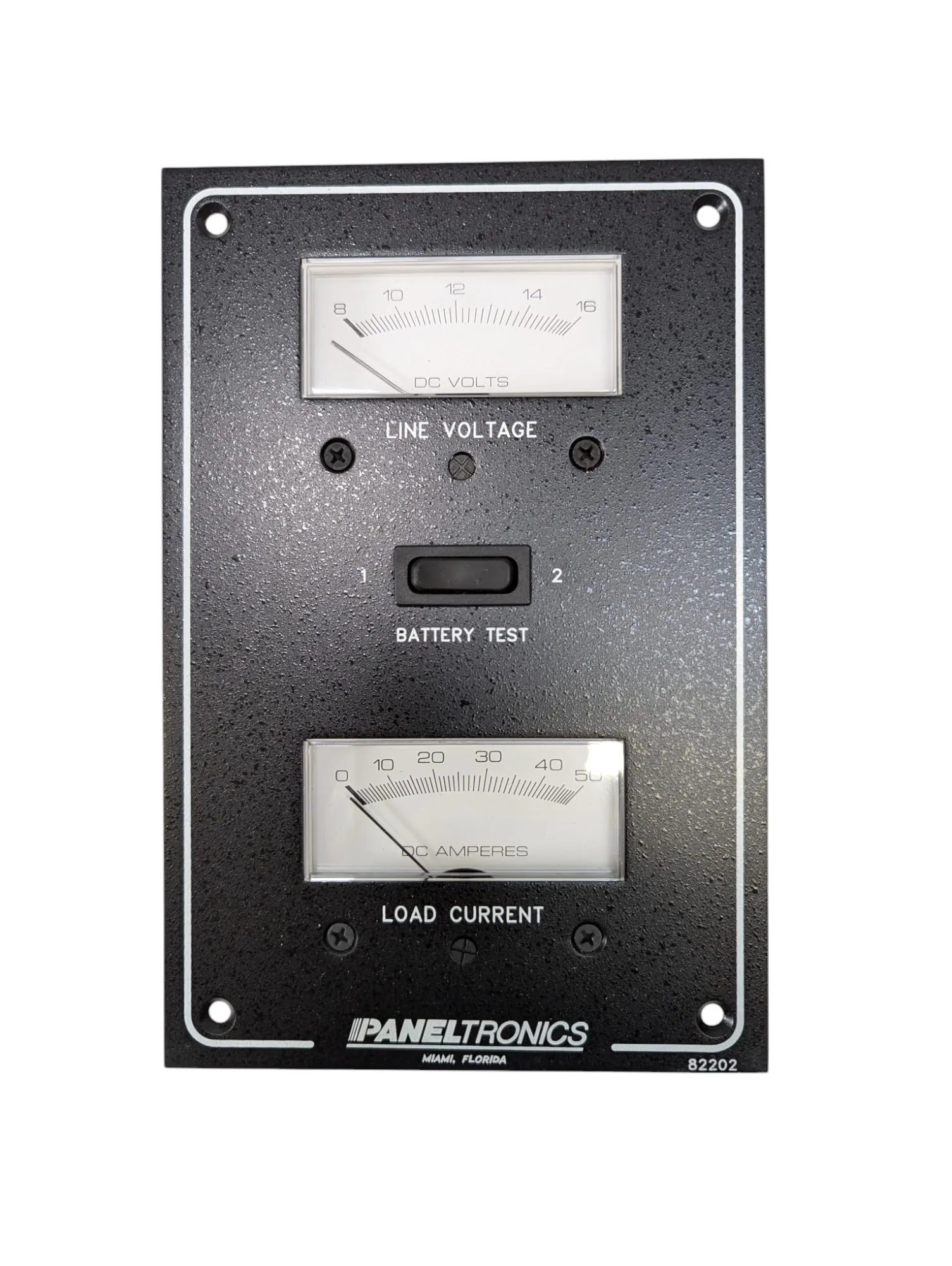 Paneltronics DC Voltage And Ammeter Panel 12VDC 50Amps 82202 New - Max ...