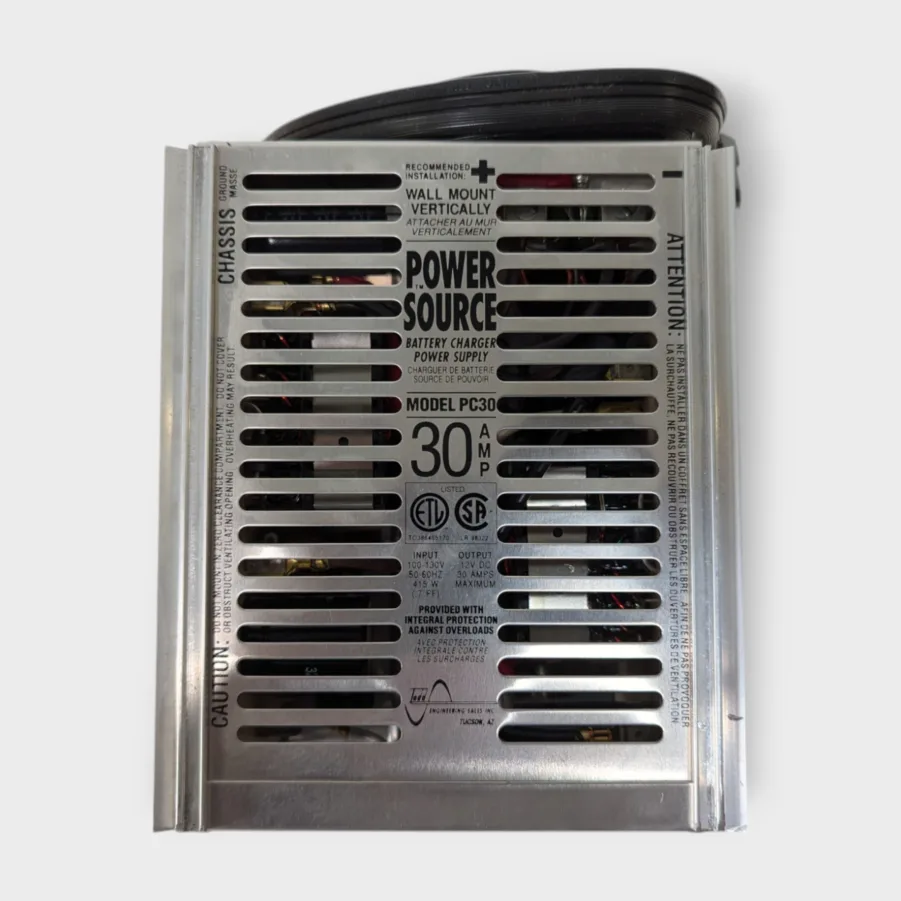 Power Source Model PC30 12V 30A Battery Charger NEW Open Box