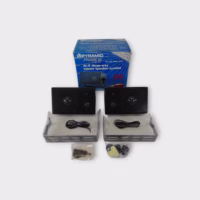 Pyramid Phase III Tenna Hi-Fi Three-Way Stereo Speaker System Model 4044 x2