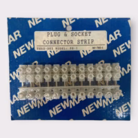 Newmar PS-1 Thru-Dex 12 Plug & Socket Connector Strip **New**