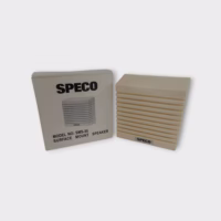 Speco SMS-35 Surface Mount Speaker 15W White New Old Stock Free US Shipping 90 Day Warranty
