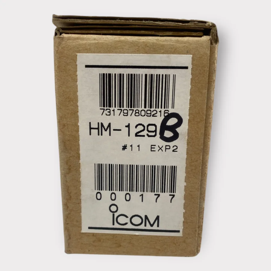 Icom HM-129B Hand Microphone For Icom IC-402 Marine VHF Radio - Black **New**