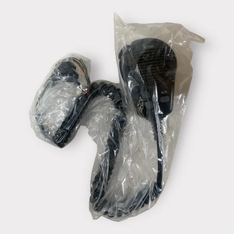 Icom HM-129B Hand Microphone For Icom IC-402 Marine VHF Radio - Black **New** - Image 2