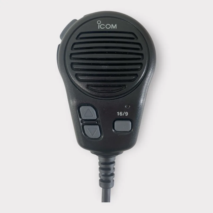 Icom HM-129B Hand Microphone For Icom IC-402 Marine VHF Radio - Black **New** - Image 4