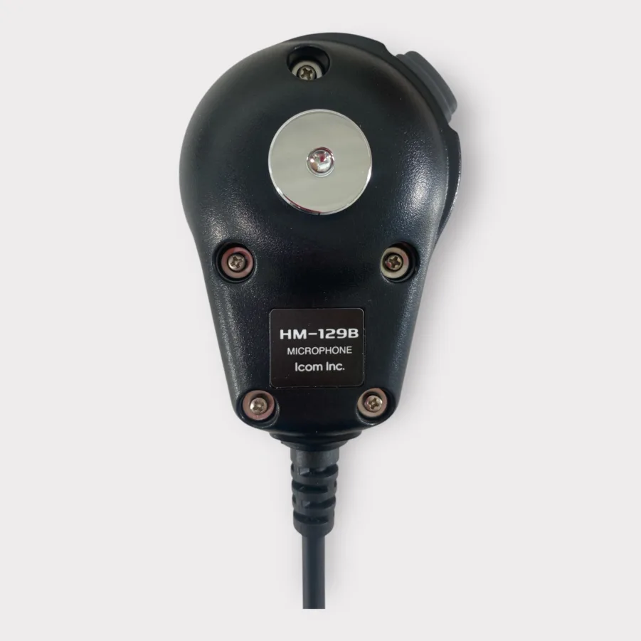 Icom HM-129B Hand Microphone For Icom IC-402 Marine VHF Radio - Black **New** - Image 5