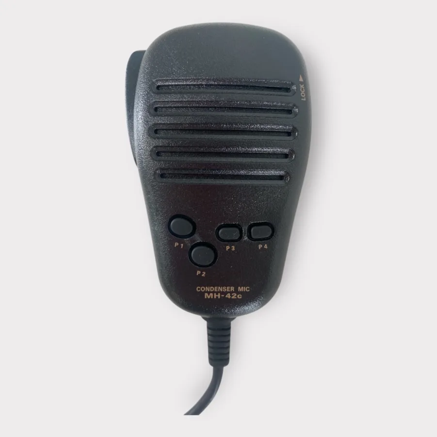 T6 Standard Dynamic Portable Radio Microphone - 6-Pin Replacement Handheld MIC For Inrico T320, T620, T640A