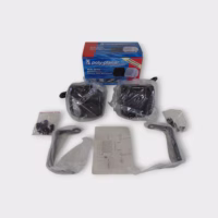 Poly-Planar MA-840 Subcompact Marine Speakers x2 80 Watts (Black) New Open Box Free US Shipping