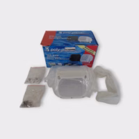 Poly-Planar MA-840 Subcompact Marine Speakers x1 80 Watts (White) New Open Box Free US Shipping