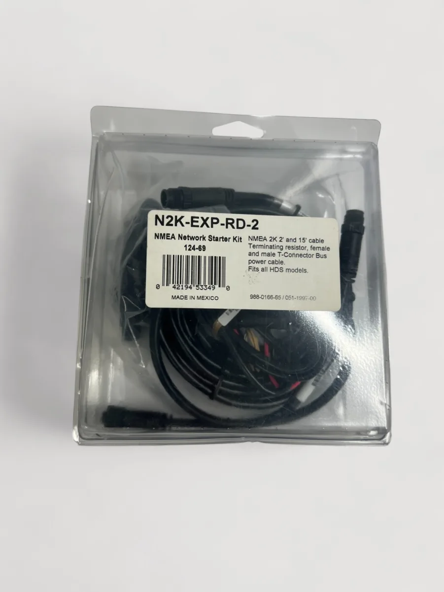 Simrad Lowrance B&G Navico NMEA Network Starter Kit *NEW* N2K-EXP-RD-2 / 124-69
