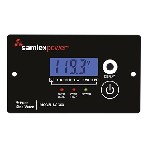 Samlex RC-300 Control Panel For PST1500, PST2000, PST3000 Series ...