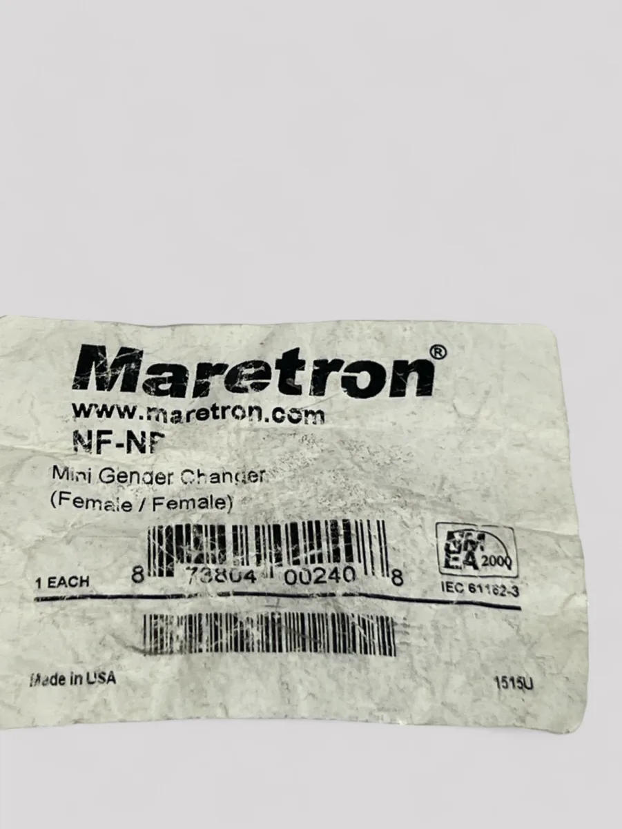 Maretron NF-NF NMEA2000 MINI (larger) Gender Changer Female/Female *NEW IN PKG* - Image 3