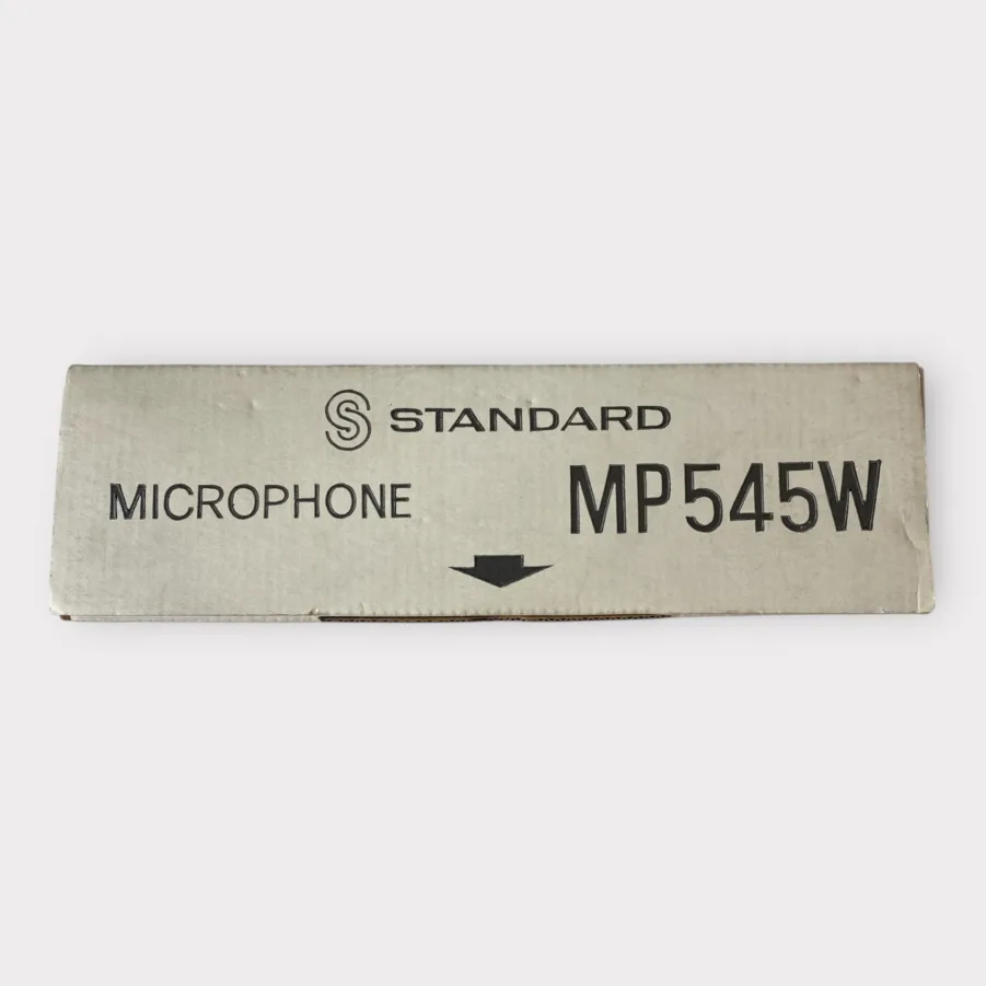 Standard Horizon MP545W Replacement Hand Microphone W/ Mic Clip - White **New** - Image 2