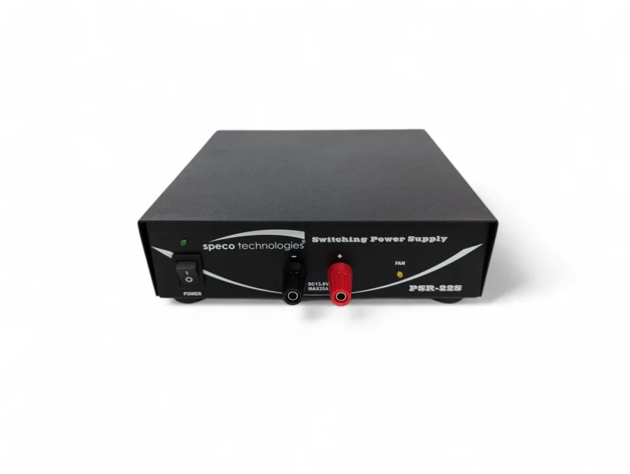 Speco SPT-PSR-22S 110VAC/220VAC Input 13.8V 22A Output Switch Mode DC Power Supply NEW