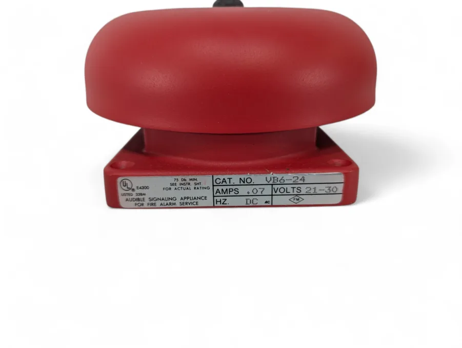 Fire-Lite VB6-24 Alarm Bell For 24VDC Systems NEW Open Box - Image 3