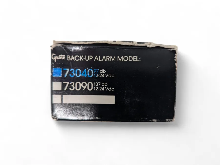 Grote 73040 12-24V 97 dB Back-Up Alarm NEW - Image 5