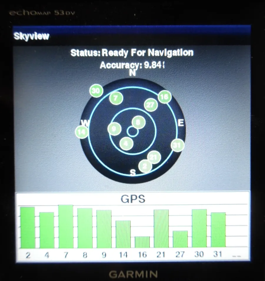 Garmin EchoMap 53DV 5-inch Display (010-01383-00) Tested Good -90-Day Warr!!- w/Suncover - Image 4