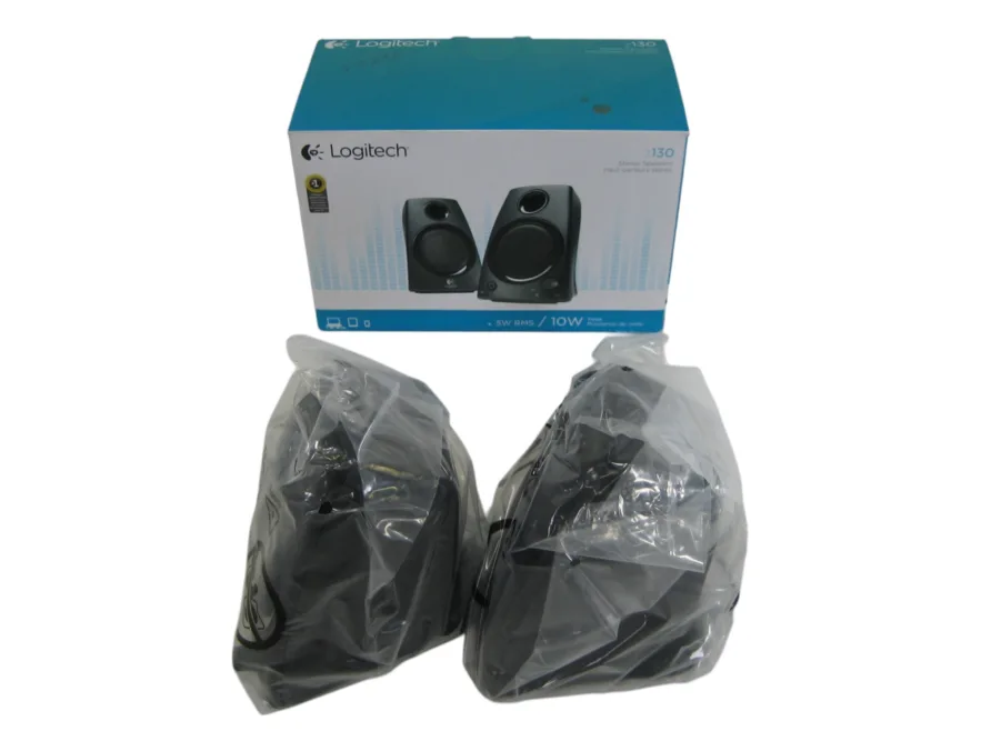 Logitech Z130 Full Stereo Sound PC Speakers New-Old-Stock 90-Day Warranty - Image 2