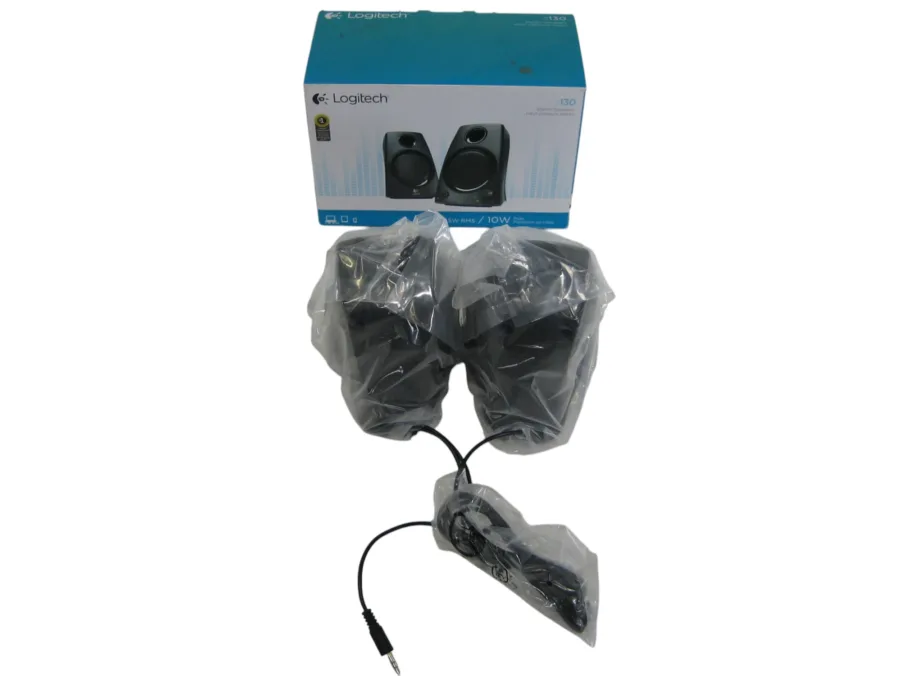 Logitech Z130 Full Stereo Sound PC Speakers New-Old-Stock 90-Day Warranty - Image 3