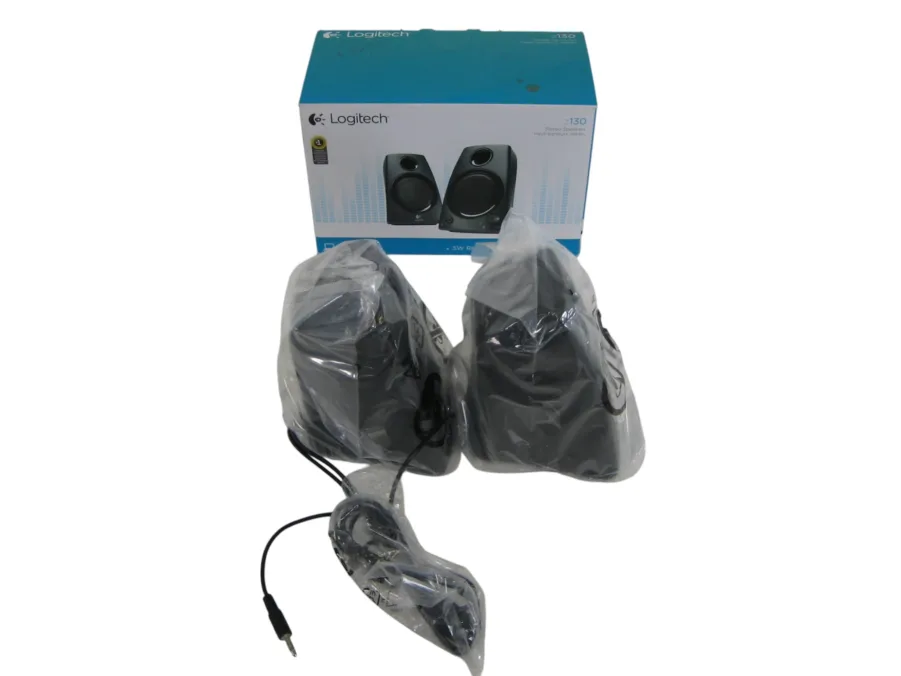 Logitech Z130 Full Stereo Sound PC Speakers New-Old-Stock 90-Day Warranty - Image 4