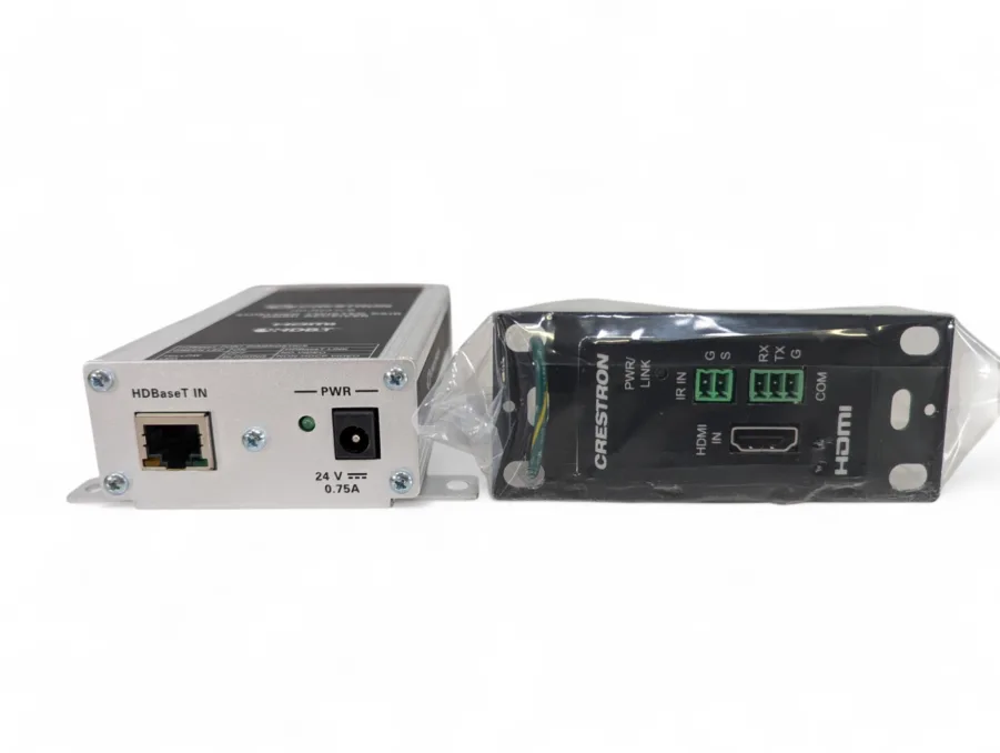 Crestron HD-TX3-C-B HD-RX3-C-B 4K HDBaseT Transmitter/Receiver Pair NEW OPEN BOX - Image 3