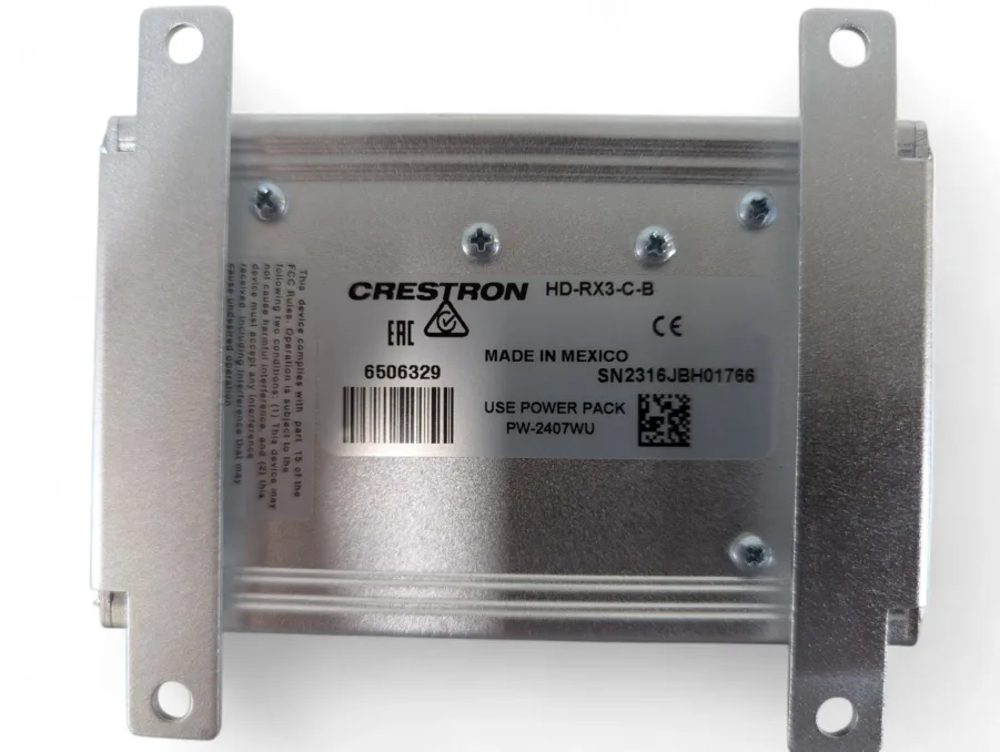 Crestron HD-TX3-C-B HD-RX3-C-B 4K HDBaseT Transmitter/Receiver Pair NEW OPEN BOX - Image 5