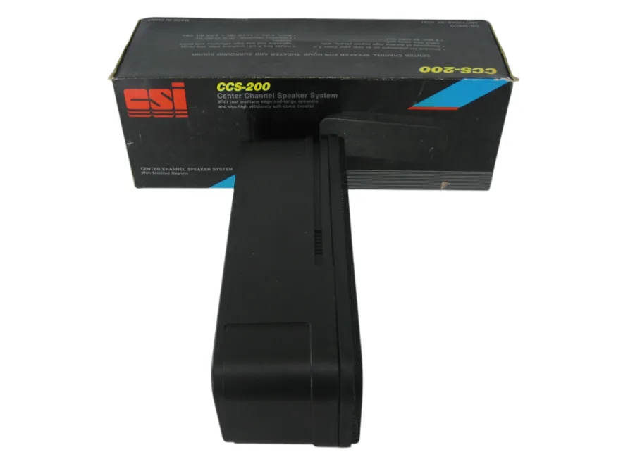 CSI CCS-200 Center Channel Speaker f/Home Theater & Surround Sound New-Old-Stock 90-Day Warranty - Image 4