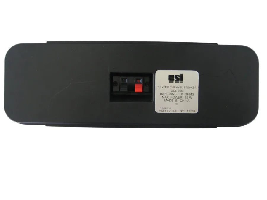 CSI CCS-200 Center Channel Speaker f/Home Theater & Surround Sound New-Old-Stock 90-Day Warranty - Image 6