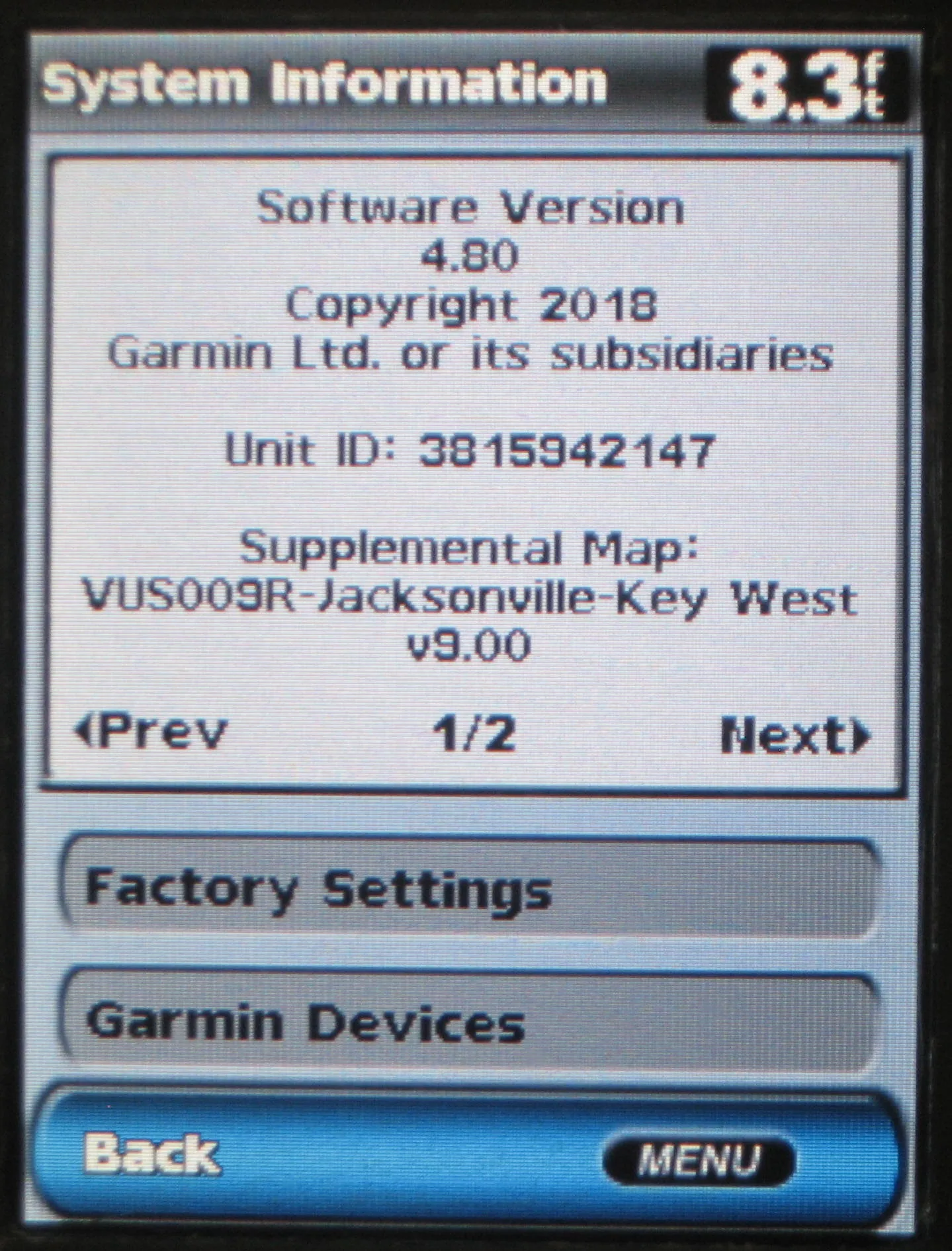 Garmin GPSMap 441S Display Chart Plotter Fish Finder Tested Good Garmin gpsmap 441s display chart plotter fish finder tested good