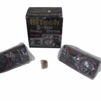 HiTech XA-71 3-Way Surface Mount Mobile 3 1/2'' Woofer 2'' Midrange 1'' Tweeter New-Old-Stock