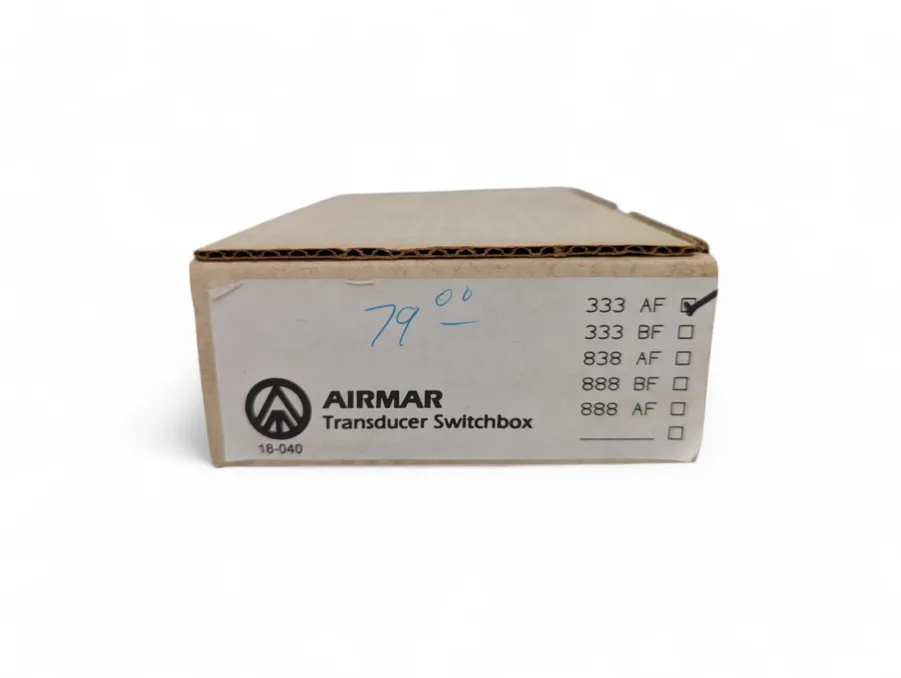 Airmar Transducer Switch 333 AF For 2 Transducers 1 Echosounder NEW OPEN BOX - Image 2