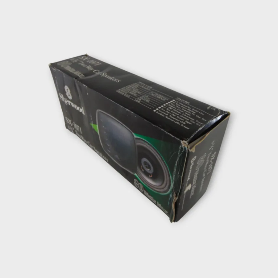 Sherwood SX-1017 6.5" Two Way Car Speakers 80 Watts (Black) Max *New Open Box* Free US Shipping - Image 7