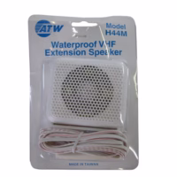 ATW H44M Waterproof VHF Extension Speaker (White) New-Old-Stock 90-Day Warranty