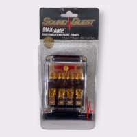 Sound Quest DFP-411 Max-Amp Gold Plated Distribution AGU Fuse Panel **New**