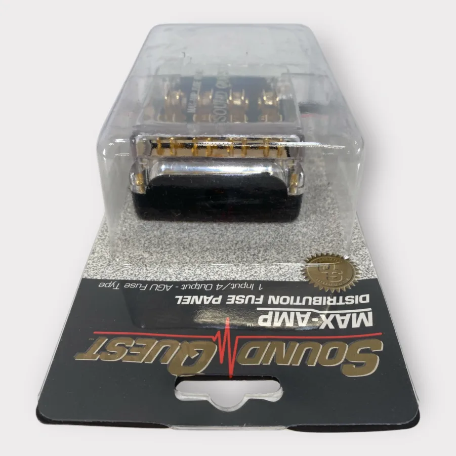 Sound Quest DFP-411 Max-Amp Gold Plated Distribution AGU Fuse Panel **New** - Image 3